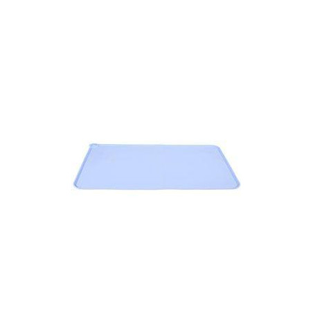 Podložka hladká SILICONE pod misku, modrá L Zolux