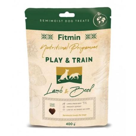 Fitmin Dog NP Play and Train 400g Lamb Beef