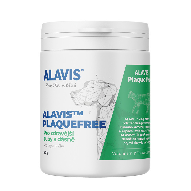 Alavis Plaque Free pre psov a mačky 40g