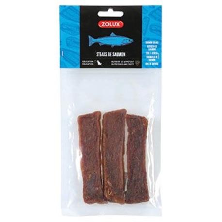 Pochoutka Losos steak 60g Zolux