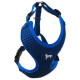 Postroj Active Dog Mellow XS tmavě modrý 1,5x30-40cm