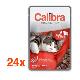 Calibra Cat kaps. Premium Adult Chicken&Beef 24x100g