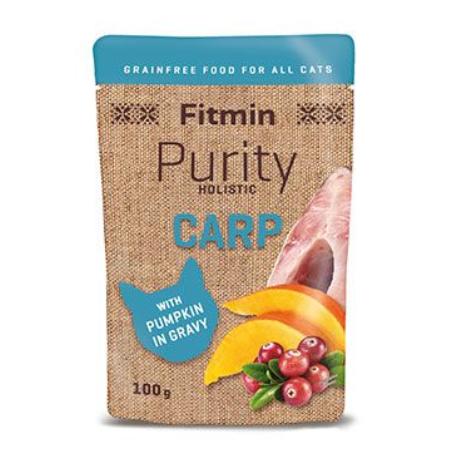 Fitmin cat Purity kapr s dýní kapsa 100g