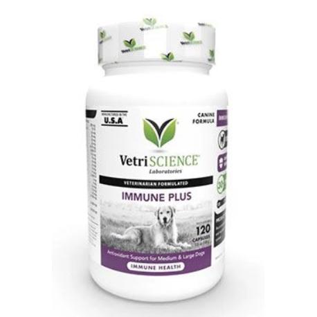 VetriScience Immune Plus 120cps