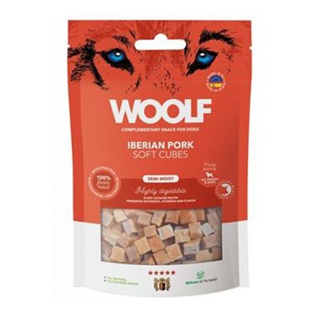 WOOLF pochoutka Soft Cubes Iberian Pork 100g