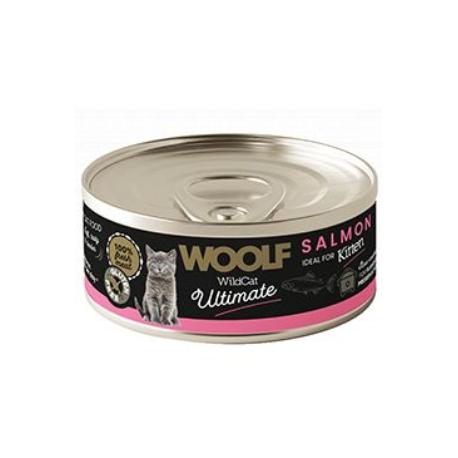 WOOLF Wildcat Ultimate konz Kitten Salmon pate 85g