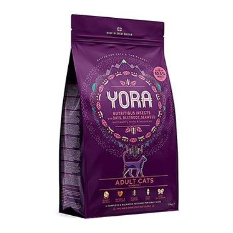 YORA Cat Adult z hmyzu pro kočky 1,5kg