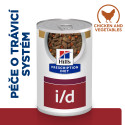 Hill's Can. PD I/D Digestiv Care Chick. stew Konz 354g