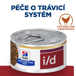 Hill's Can. PD I/D konz. Chicken stew 156g