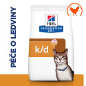 Hill's PD Cat K/D Kidney Care Chicken 3kg