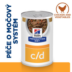 Hill's Can. PD C/D konz. Chicken stew 354g NEW