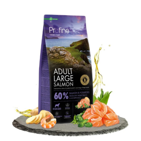 Profine Dog Dry Adult Large Salmon 12kg