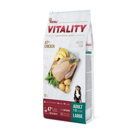 Akinu VITALITY Kuřecí granule pes velká plemena 12kg