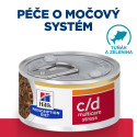 Hill's PD Cat C/D Multicare Urinary Stress Struvite/Oxalate Tuna Stew konz. 82g