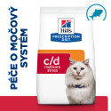 Hill's PD Cat C/D Multicare Urinary Stress Struvite/Oxalate Fish 8kg