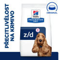 Hill's PD Dog Z/D Ultra Alergen Free Skin&Food Sensitive Chicken 3kg