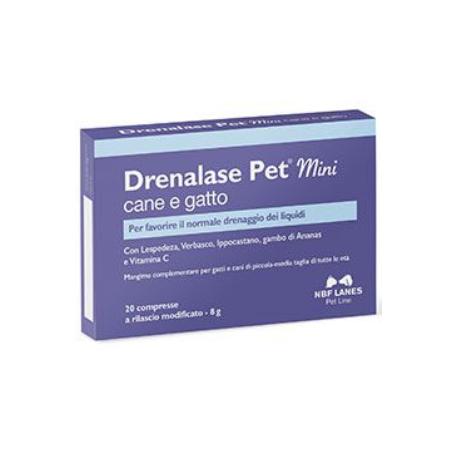 Drenalase Pet Mini Pes a kočka 20 tbl – kontrola otoku