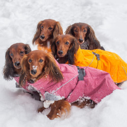 Obleček Hurtta Expedition parka červená 80