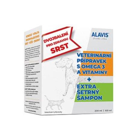 Alavis Nutri 200ml + Šampon extra šetrný 100ml