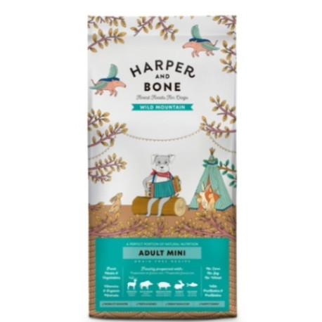 Harper and Bone Dog Adult Mini gran. divoké hory 10kg