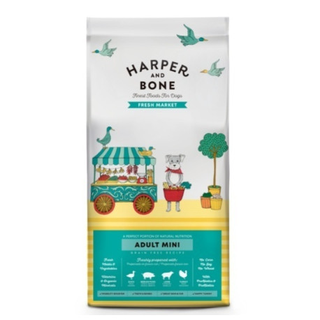 Harper and Bone Dog Adult Mini čerstvé z trhu 10kg