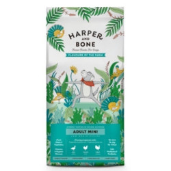 Harper and Bone Dog Adult Mini gran.příchutě farmy 2kg