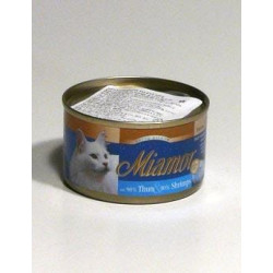 Miamor Cat Filet konzerva tuniak + krevety v želé 100g