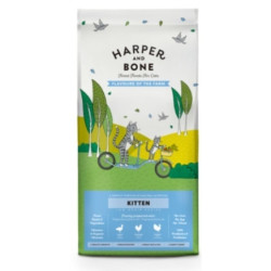 Harper and Bone Cat Kitten granule příchutě farmy 5kg