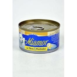 Miamor Cat Filet konzerva tuňák+křepel. vejce želé100g