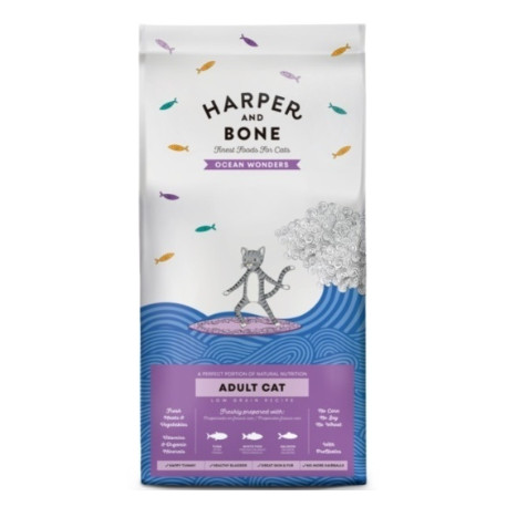 Harper and Bone Cat Adult granule divy oceánu 5kg