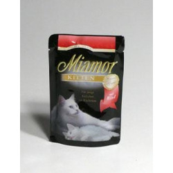 Miamor Cat Ragout Junior vrecko hovädzie v želé 100g
