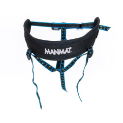 Manmat opasek CANICROSS H-M Modrá indiánská