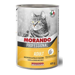 Morando Professional konz.pro kočky kuřecí,krůtí 405g
