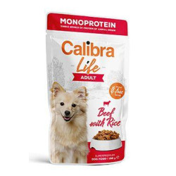 Calibra Dog Life kapsa Adult Beef 150g