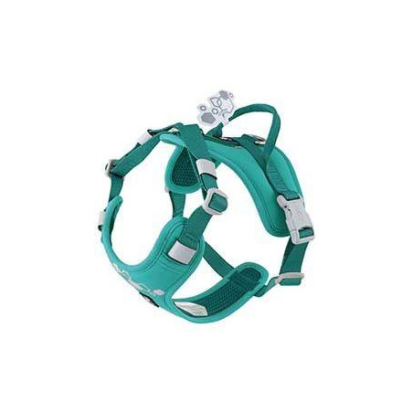 Postroj Hurtta Weekend Warrior II ECO paví zeleň 40-50