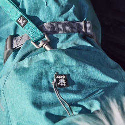 Obleček Hurtta Monsoon coat II ECO ostružinový 55