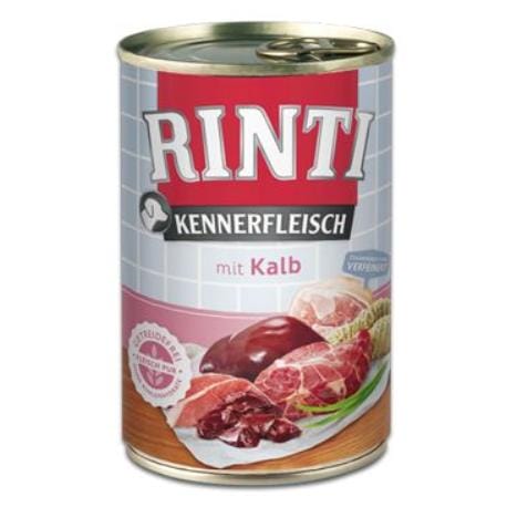 Rinti Dog konzerva telecí 400g