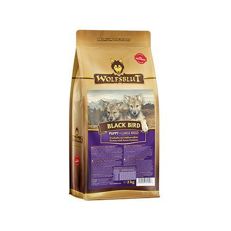 Wolfsblut Dog Large Breed Puppy Black Bird 2kg
