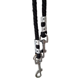 Dinofashion Dog Přepínací vodítko černé 10mm
