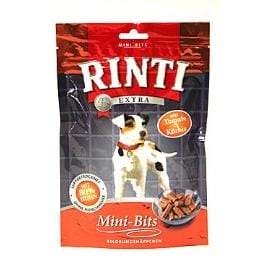 Rinti Dog pochúťka Extra Mini-Bits paradajka + tekvica 100g