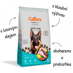 Calibra Dog Premium Line Adult Large 12 kg NEW