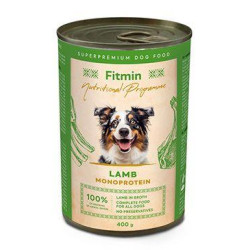 Fitmin dog NP konz. jehněčí 400g