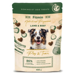 Fitmin Dog NP Play and Train 400g Lamb Beef