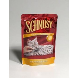 Schmusy Cat Flakes kapsa kuře+rýže 100g