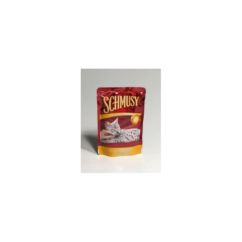 Schmusy Cat Flakes kapsa kuře+rýže 100g