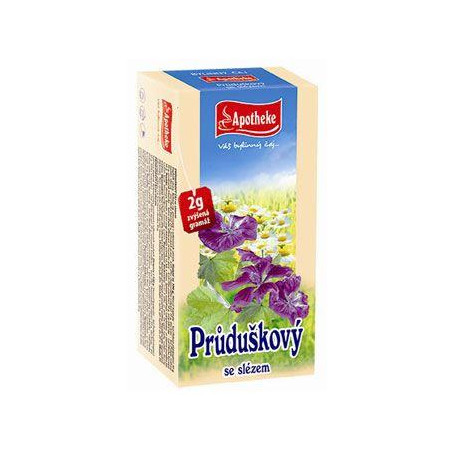 Čaj Apotheke Průduškový se slézem 20sacc