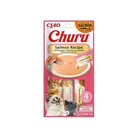 Churu Cat Salmon Recipe 4x14g