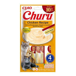 Churu Cat Senior 10+ Chicken Recipe 4x14g