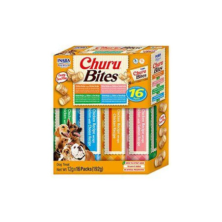 Churu Dog BOX Bites Chicken wraps Variety 16x12g
