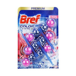 Wc blok Bref 4 Blue Activ Flower závěs 3x50g kuličky